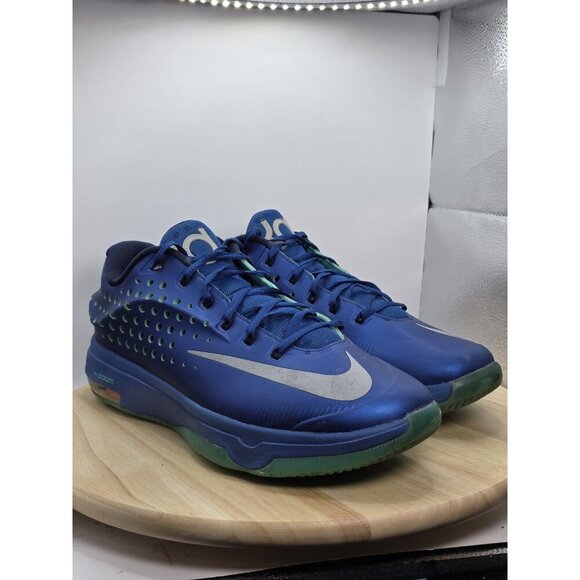Nike KD 7 VII Elite Men’s Basketball Sneakers Blue 724349-404 Sz13 - Picture 4 of 9